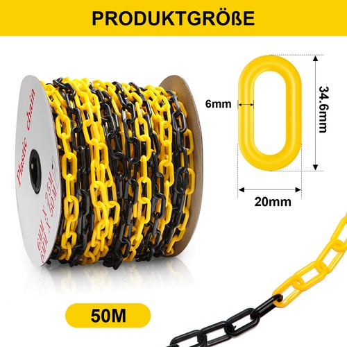 Absperrkette 25m 50m - absperrkette, 25m/50m