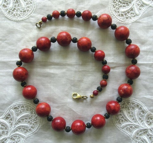 Collier perlenkette - collier,