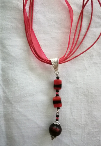 Kette collier mit anhänger - mit,