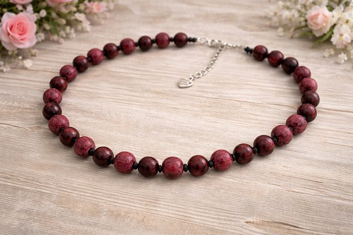 Buri perlen kette damen - perlen,