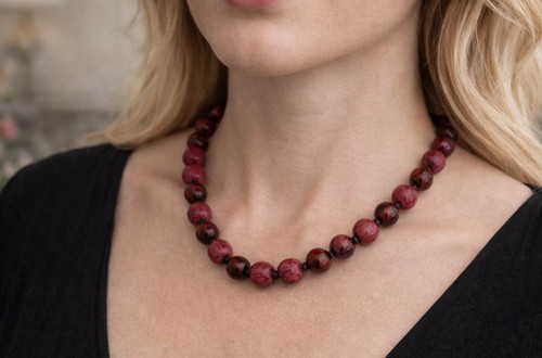 Buri perlen kette damen - perlen,