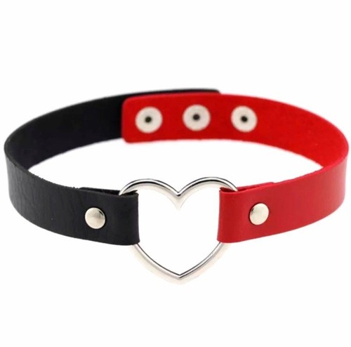 Halsband mit herz anhänger - halsband,