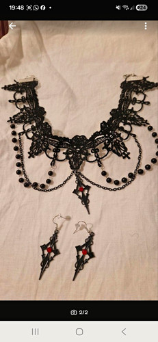 Schmuckset choker halskette - schmuckset, choker-halskette