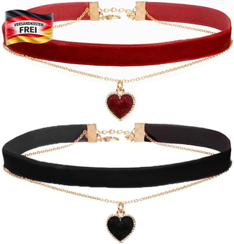 Choker kette damen schwarz - choker,