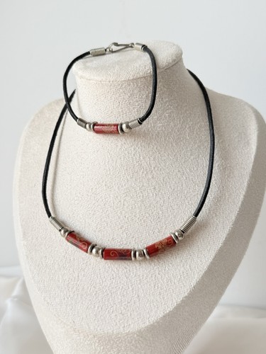 Schmuckset handarbeit boho - schmuckset,