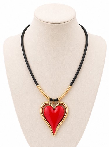 Statement damen kette - statement, schwarz