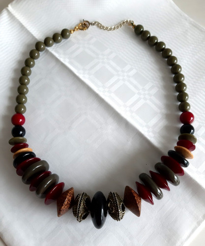 Vintage modeschmuck kette - vintage,