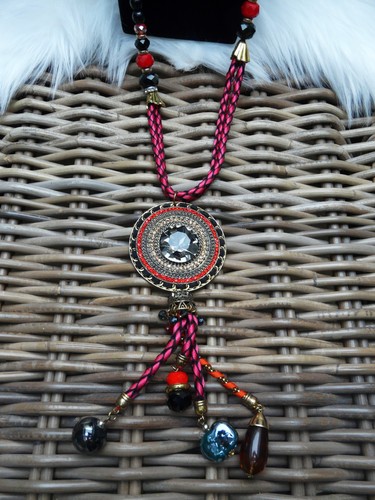 Supertolle lange kette rot - lange,