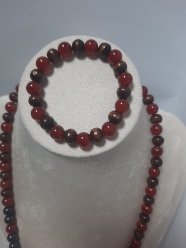 Perlenkette halskette set mit - perlenkette,
